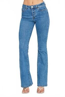 NEW I&M JEANS high rise bootcut jeans in light blue